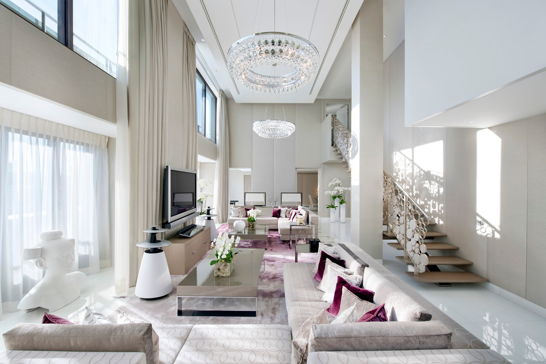 055 – Mandarin Oriental, Paris Hotel – Paris, France – Mandarin Penthouse Suite Living Room