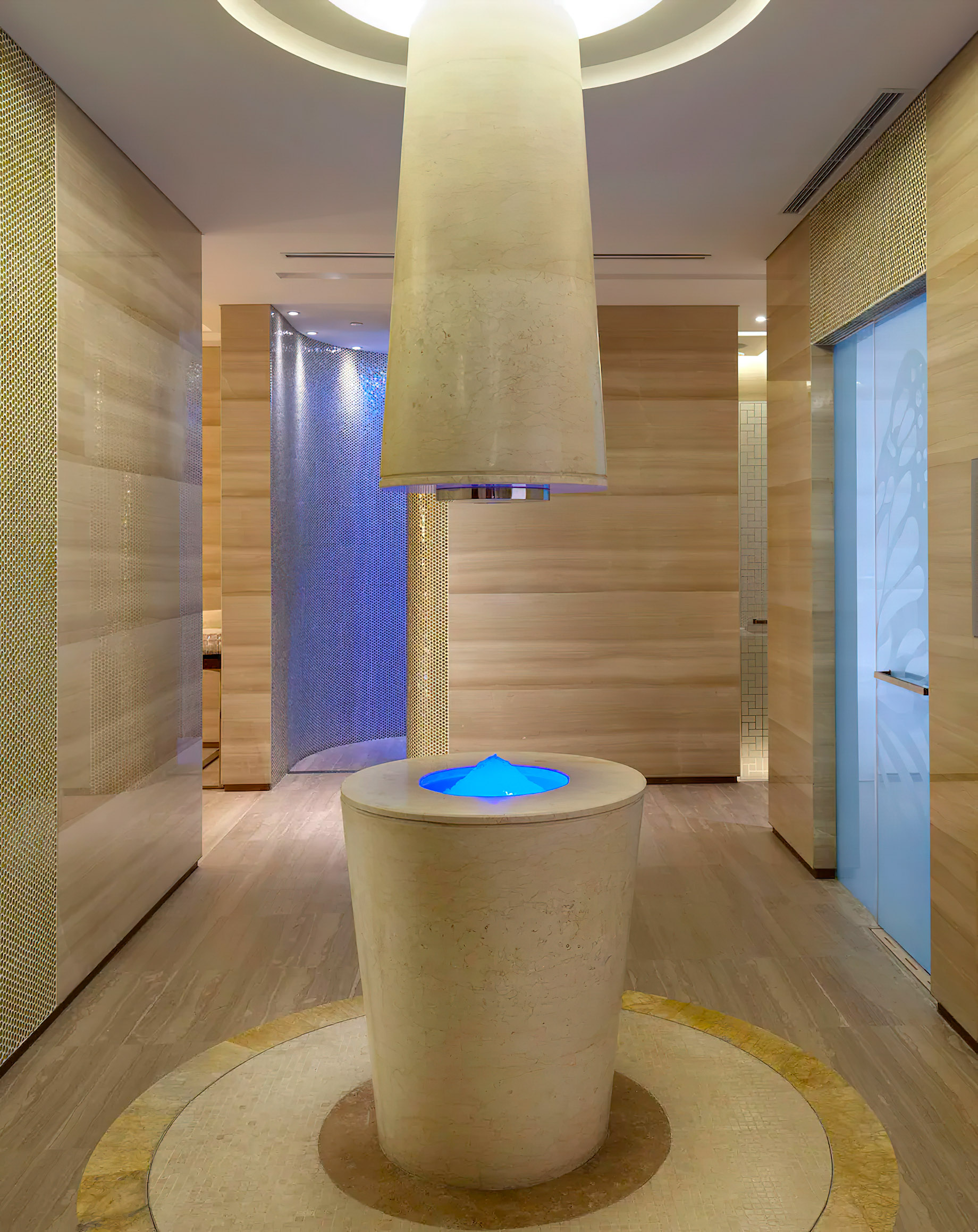 Mandarin Oriental Pudong, Shanghai Hotel – Shanghai, China – Spa Ice Fountain