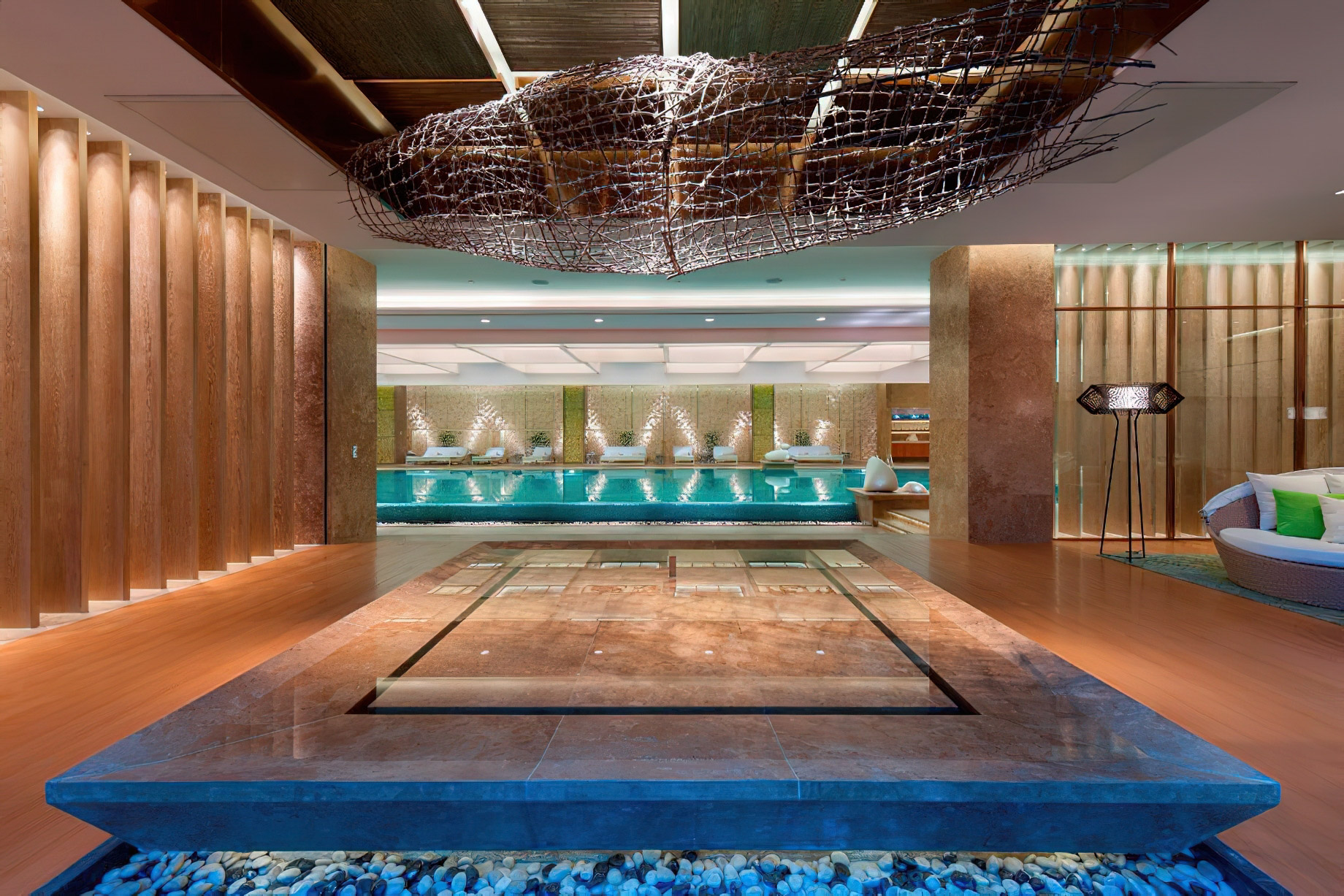 Mandarin Oriental Pudong, Shanghai Hotel – Shanghai, China – Spa Interior