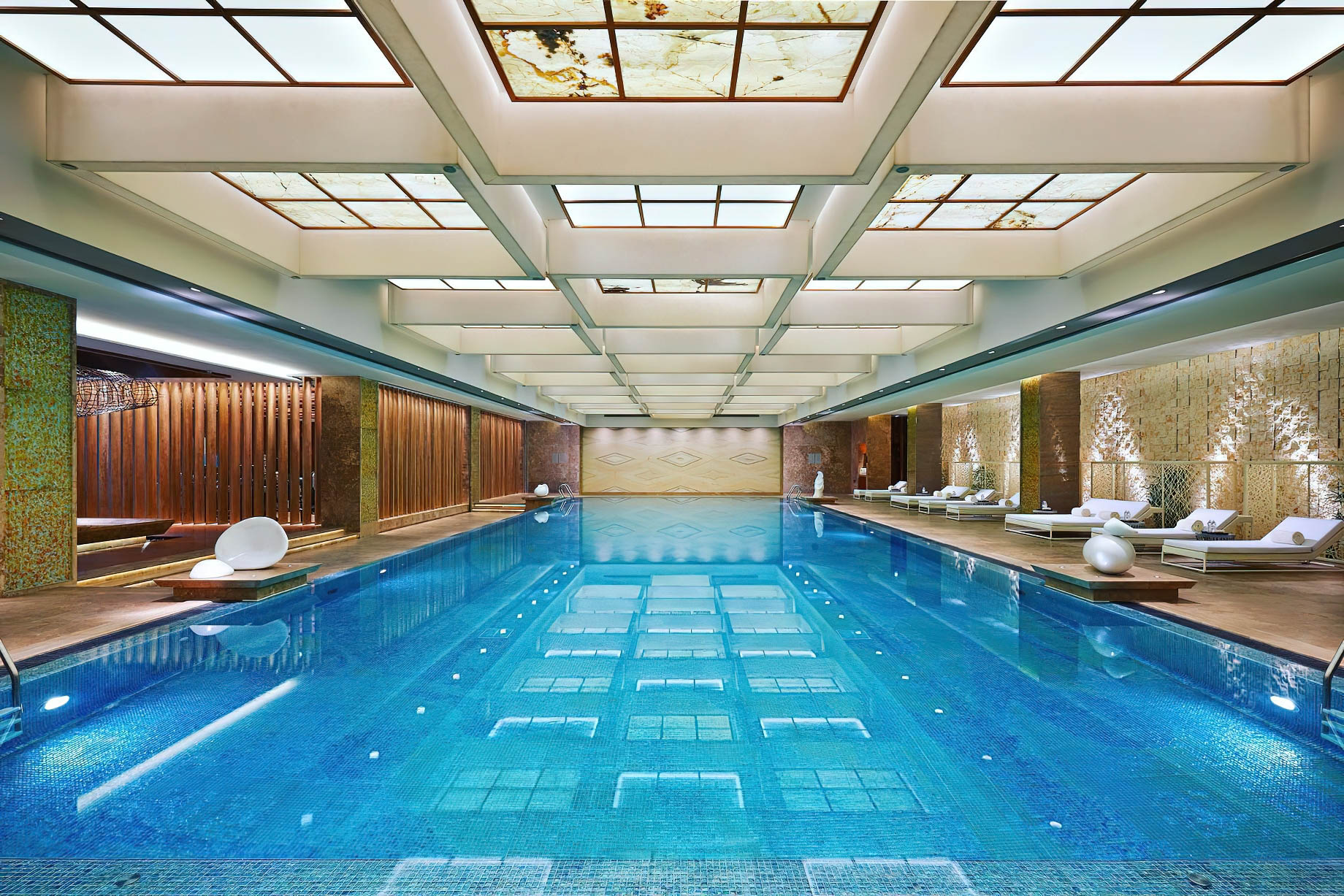 Mandarin Oriental Pudong, Shanghai Hotel – Shanghai, China – Spa Pool