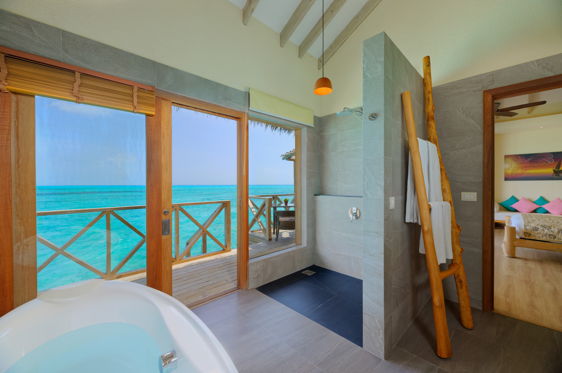 You & Me Maldives Resort – Uthurumaafaru, Raa Atoll, Maldives – Aqua Suite with Pool Bathroom