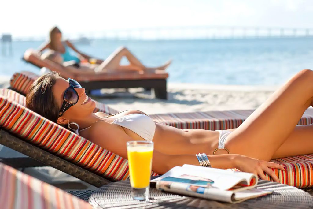 Mandarin Oriental, Miami Hotel - Miami, FL, USA - Oasis Beach Club Relaxation