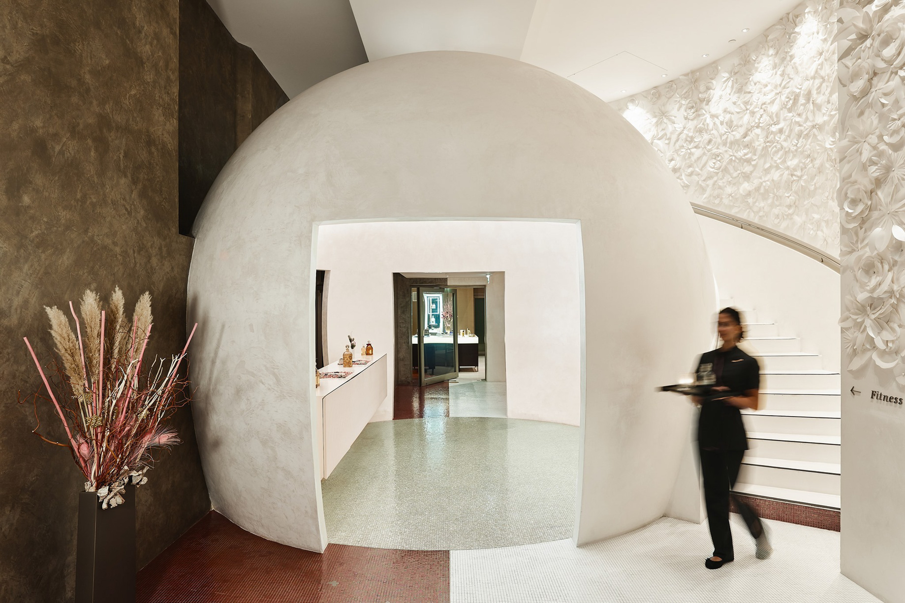 065 – Mandarin Oriental, Paris Hotel – Paris, France – Spa Entrance