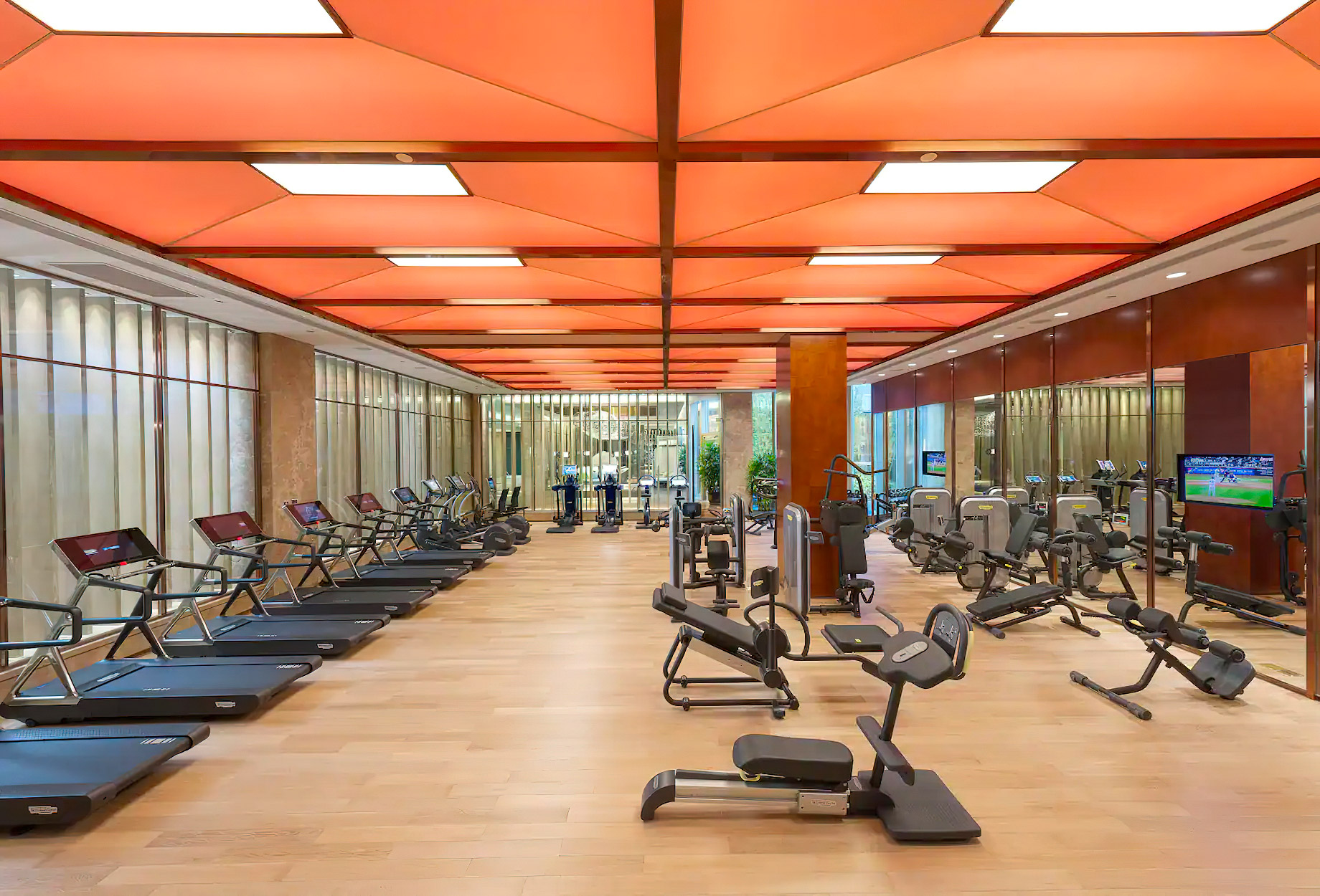 Mandarin Oriental Pudong, Shanghai Hotel – Shanghai, China – Gym