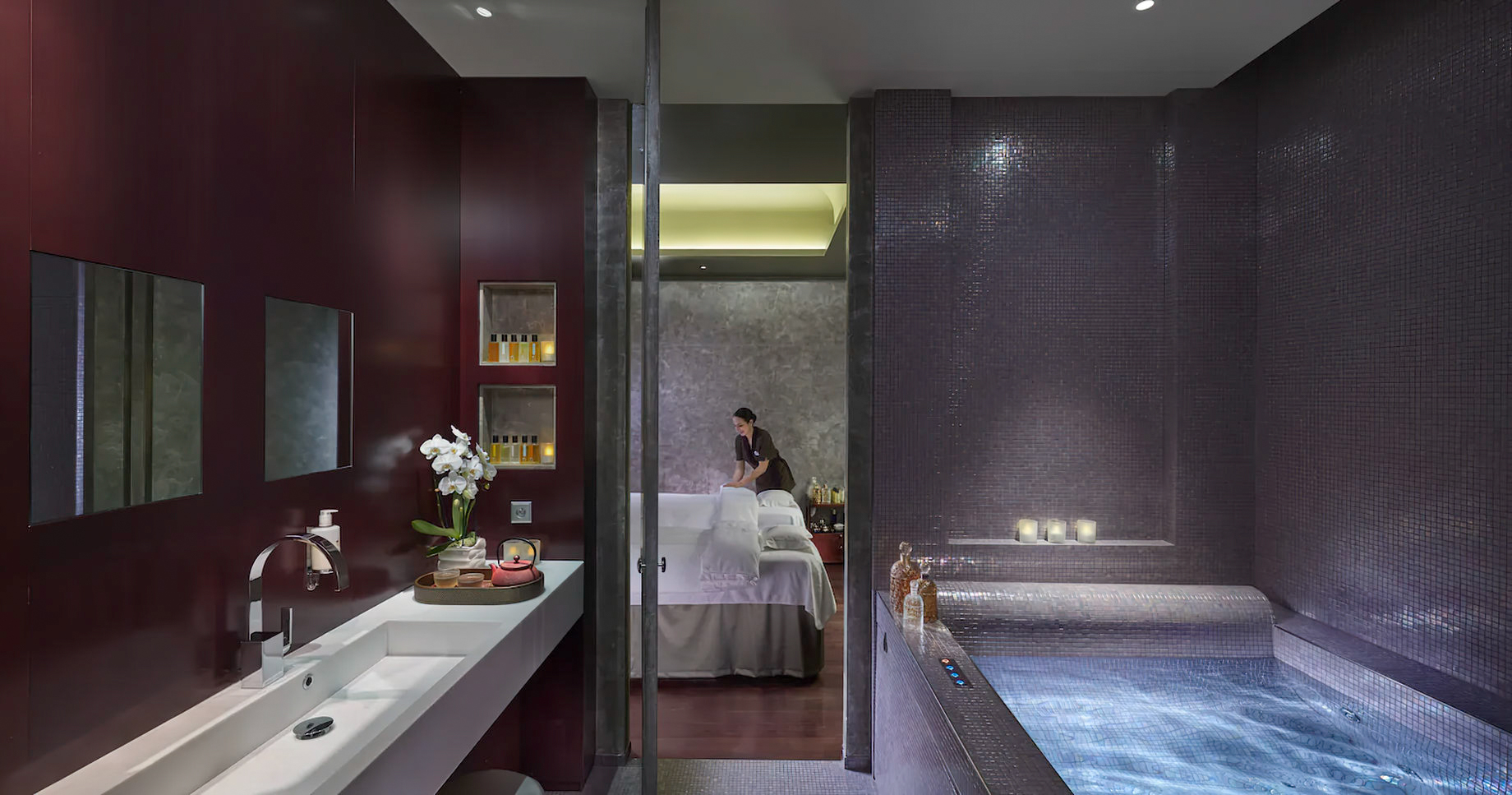 068 – Mandarin Oriental, Paris Hotel – Paris, France – Spa Suite