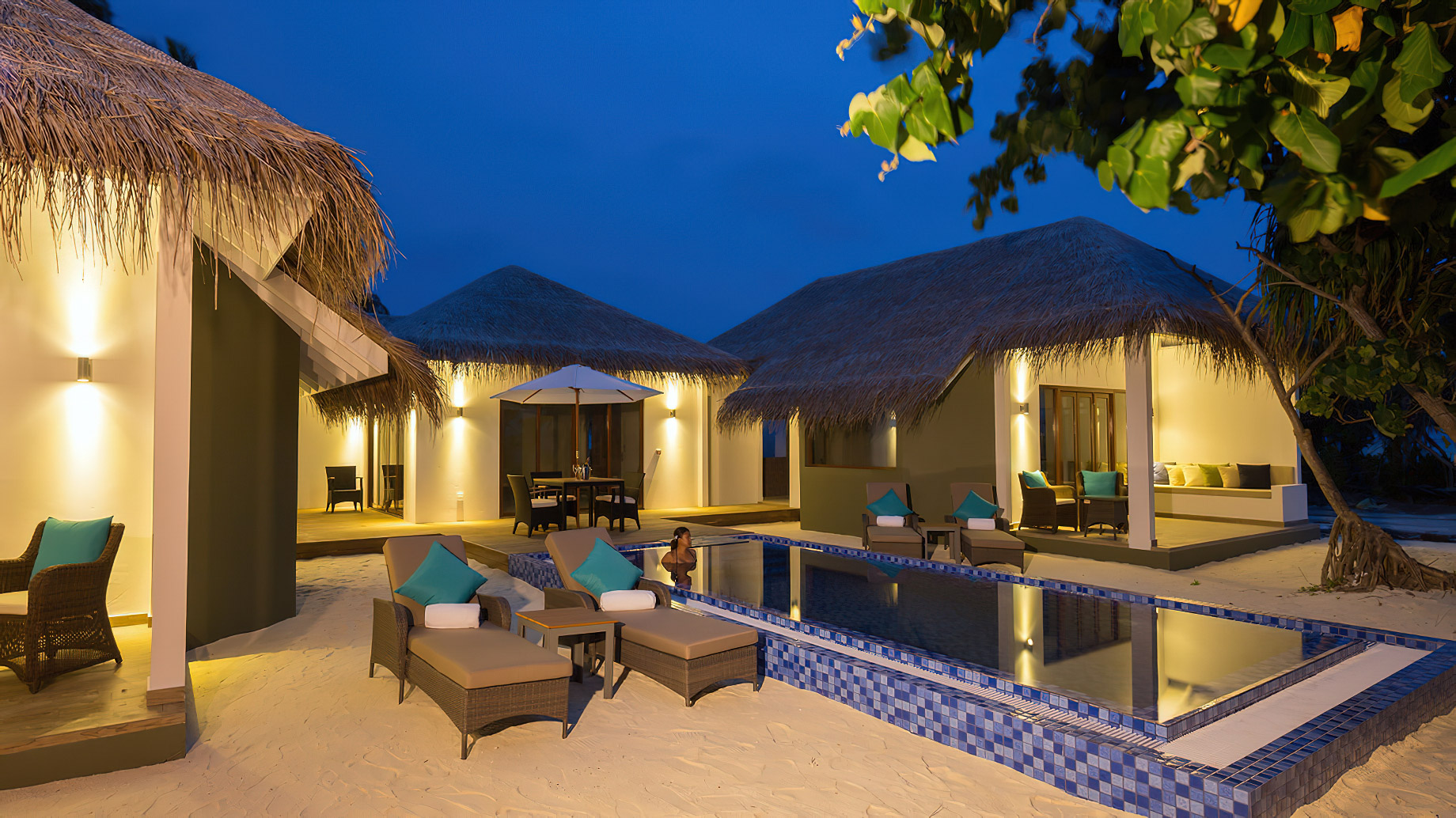 Cocoon Maldives Resort – Ookolhufinolhu, Lhaviyani Atoll, Maldives – Cocoon Guest Suite Night