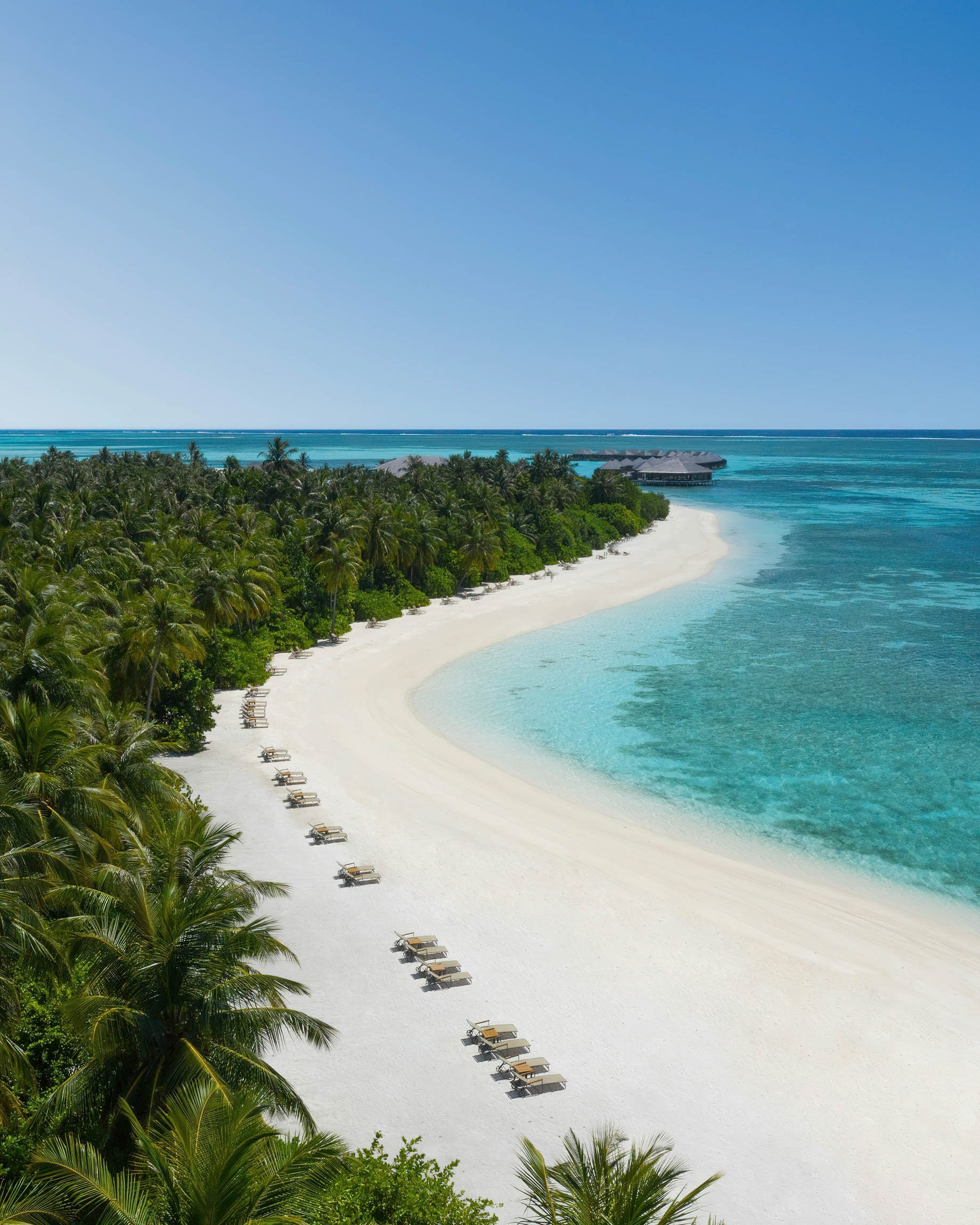 Cocoon Maldives Resort – Ookolhufinolhu, Lhaviyani Atoll, Maldives – Beach Aerial View