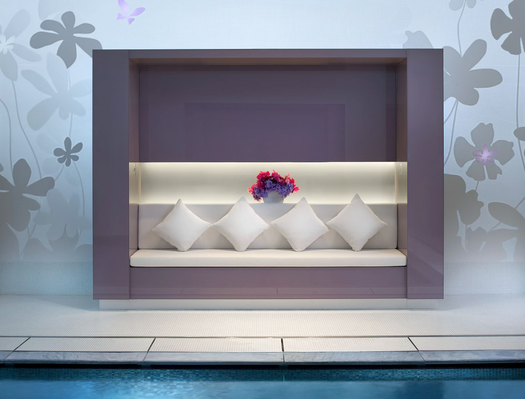 074 – Mandarin Oriental, Paris Hotel – Paris, France – Spa Pool Lounge