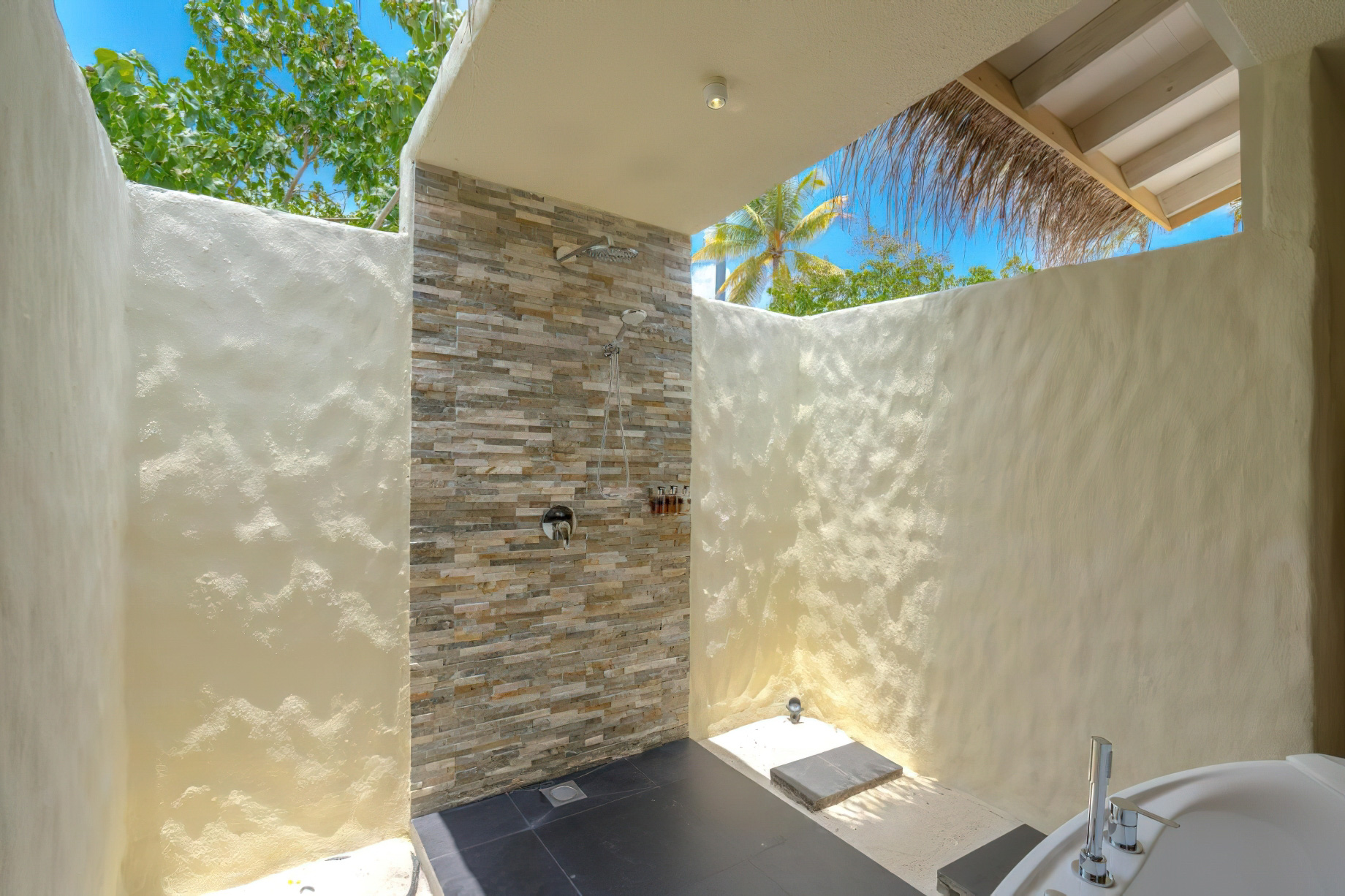 You & Me Maldives Resort – Uthurumaafaru, Raa Atoll, Maldives – Beach Suite with Pool Outdoor Shower