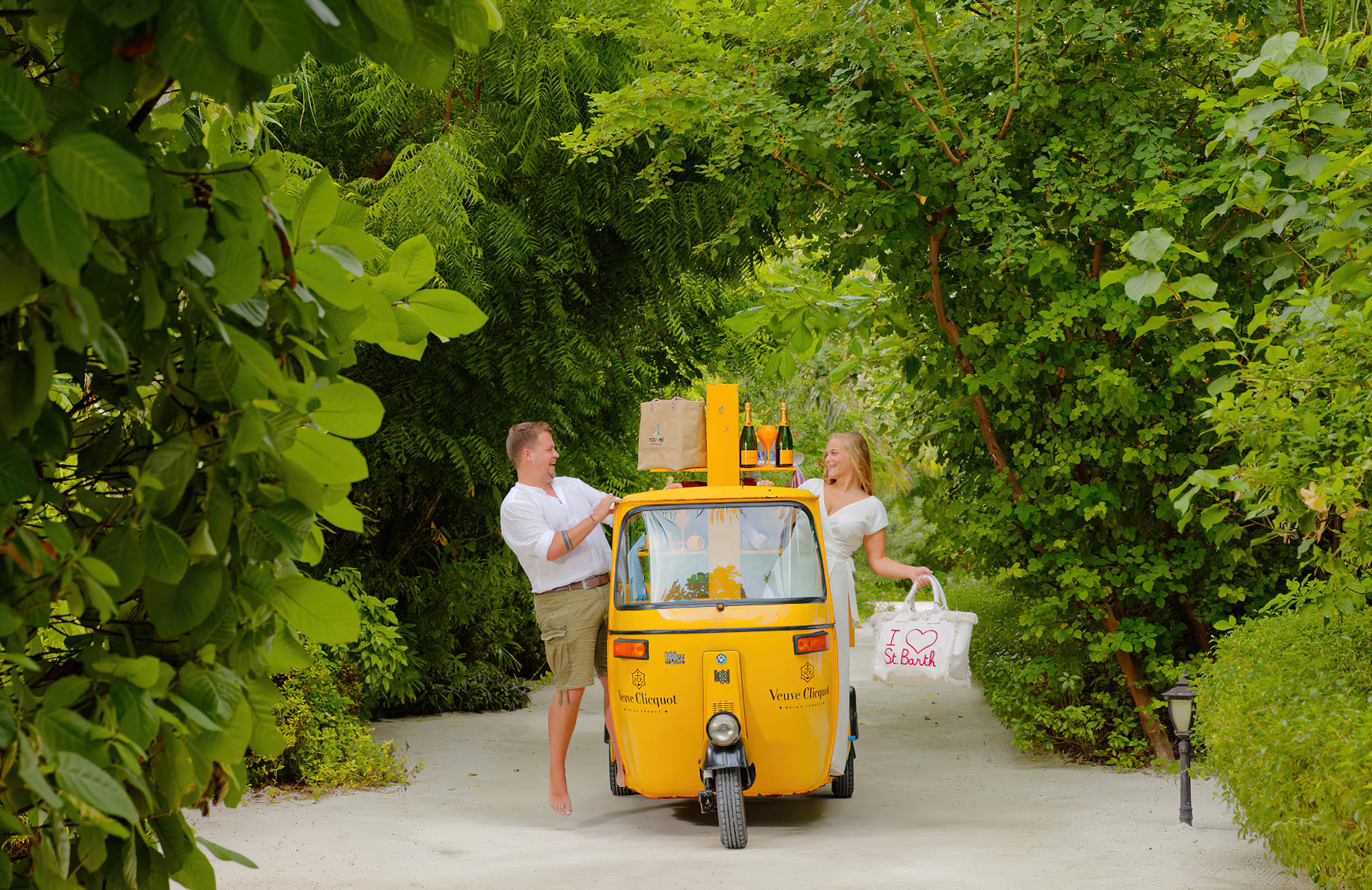 You & Me Maldives Resort - Uthurumaafaru, Raa Atoll, Maldives - Garden Pathway