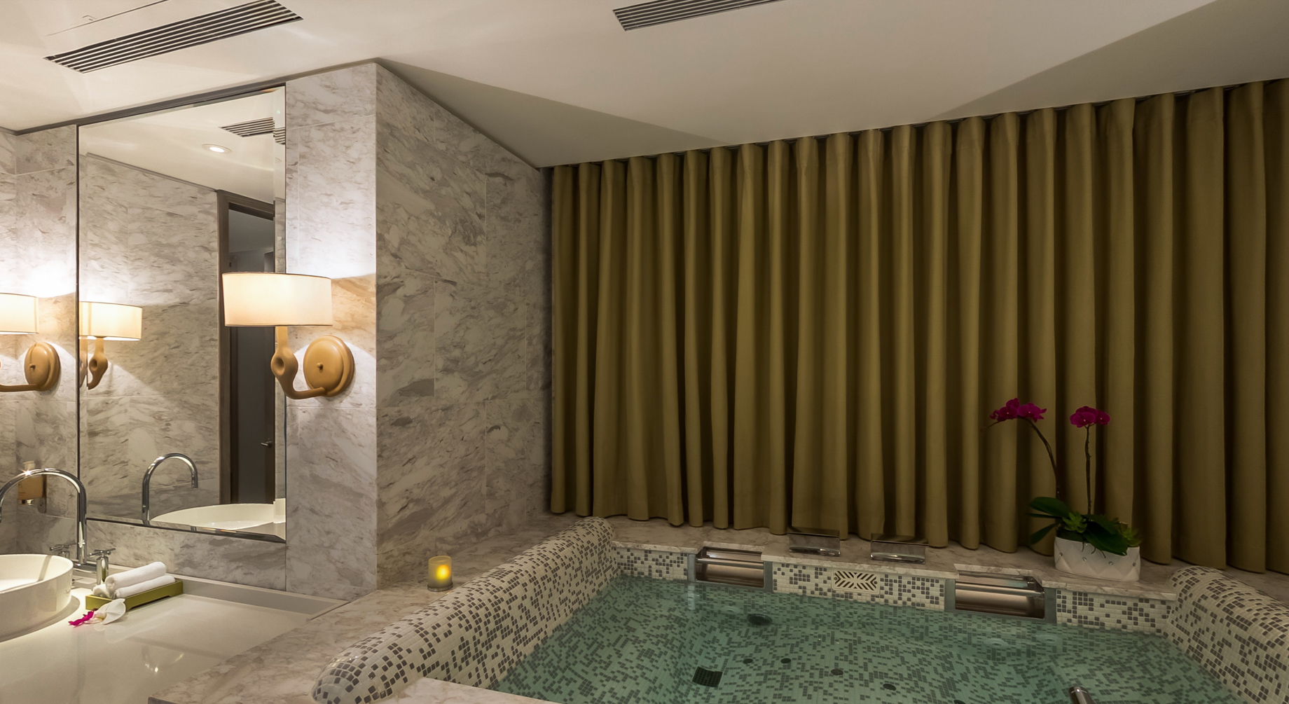 Mandarin Oriental, Taipei, Hotel Taipei, Taiwan Spa Vitality Pool