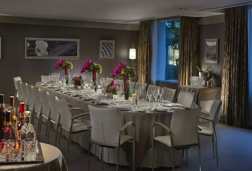 078 - Mandarin Oriental, Paris Hotel - Paris, France - Banquet Room