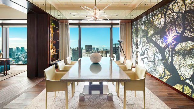 Mandarin Oriental, Tokyo Hotel - Tokyo, Japan - Presidential Suite Dining Room