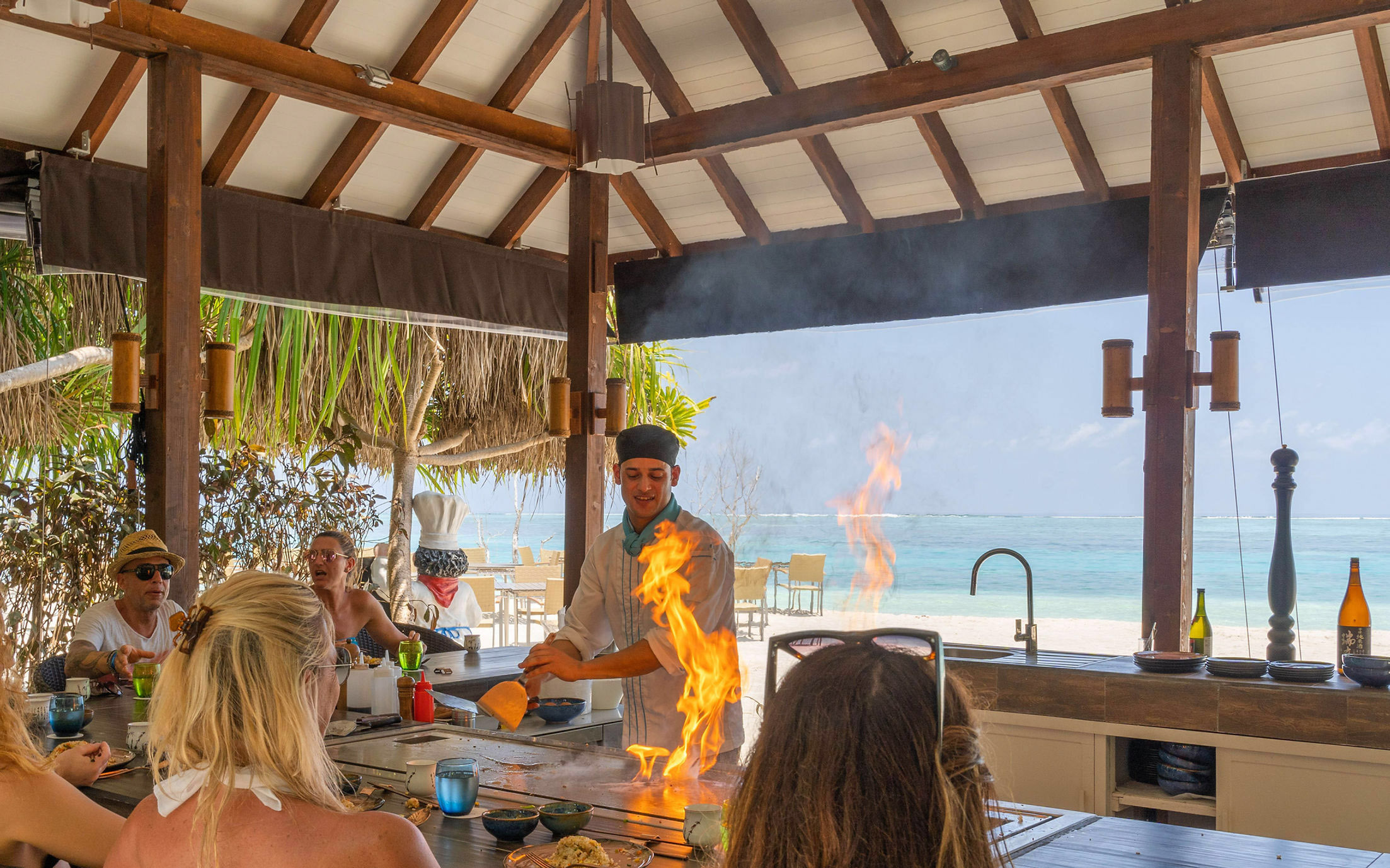 Cocoon Maldives Resort - Ookolhufinolhu, Lhaviyani Atoll, Maldives - Teppanyaki Dining