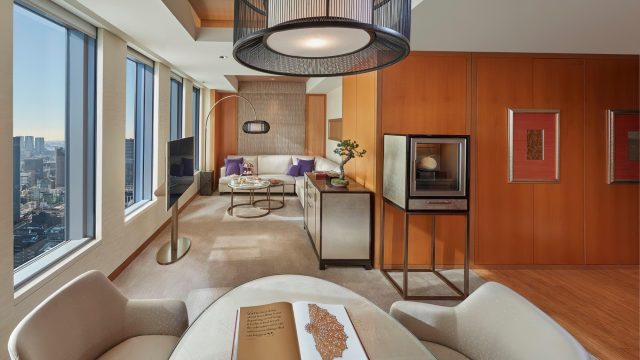 Mandarin Oriental, Tokyo Hotel - Tokyo, Japan - Mandarin Corner Suite