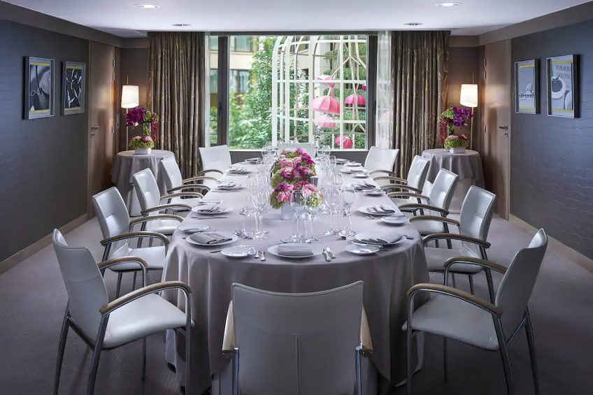 081 - Mandarin Oriental, Paris Hotel - Paris, France - Banquet Room