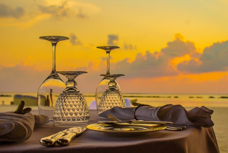 You & Me Maldives Resort - Uthurumaafaru, Raa Atoll, Maldives - The Sand Restaurant Sunset View