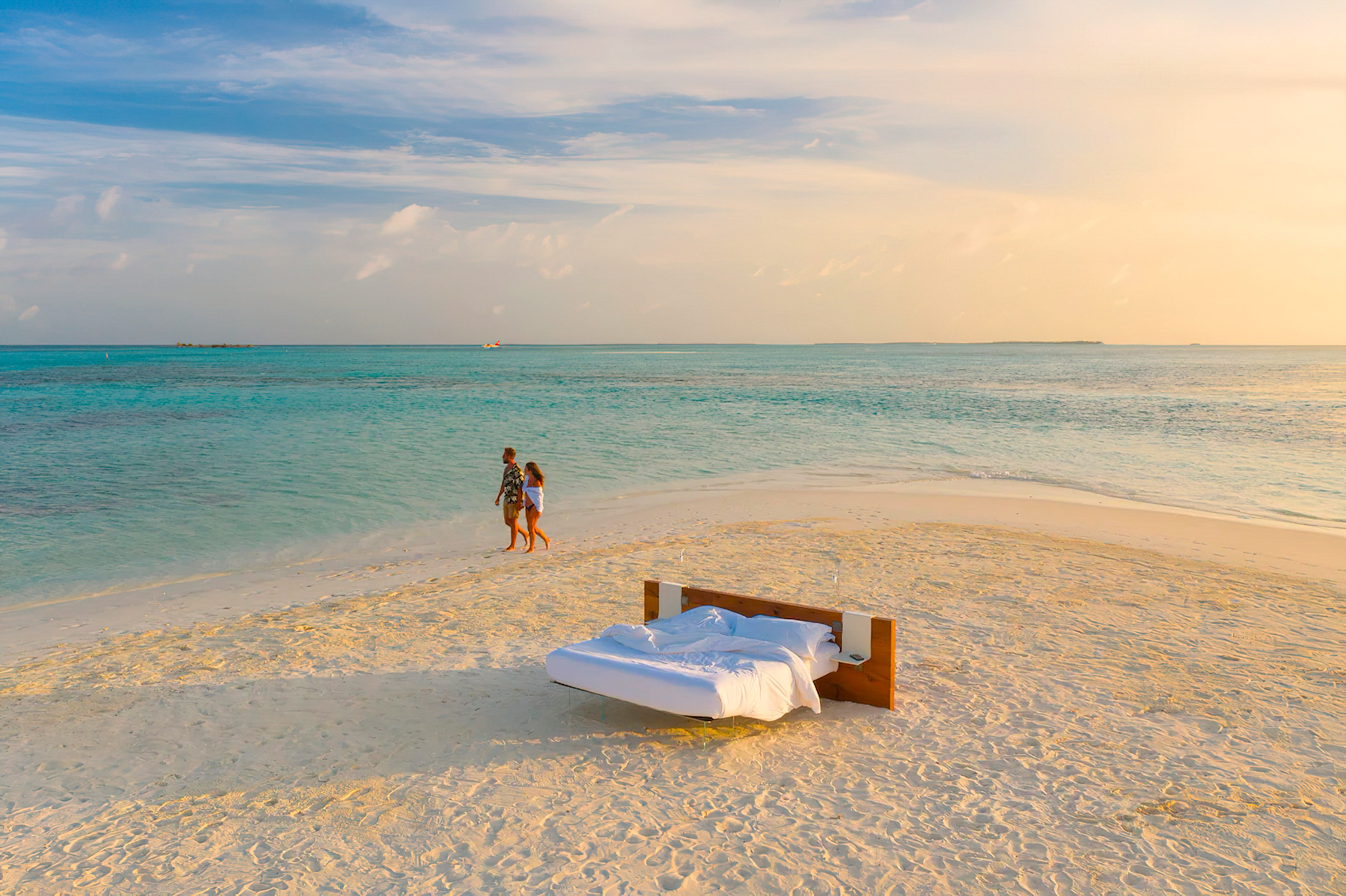Cocoon Maldives Resort – Ookolhufinolhu, Lhaviyani Atoll, Maldives – Beach Bed Sleeping Experience