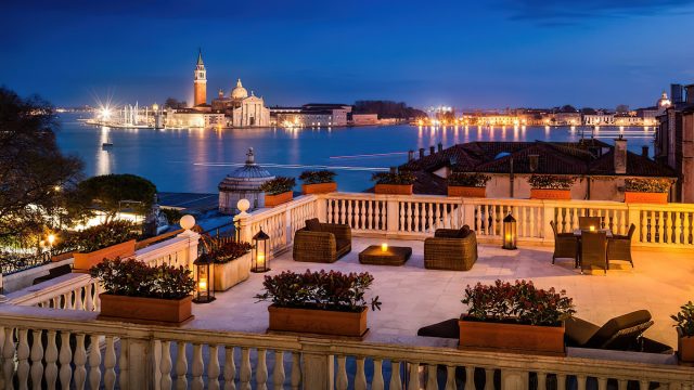 Baglioni Hotel Luna, Venezia - Venice, Italy - Terrace Night View
