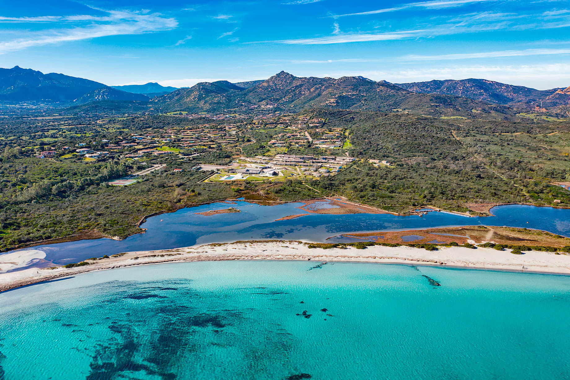Baglioni Resort Sardinia - San Teodoro, Sardegna, Italy - Resort Aerial View