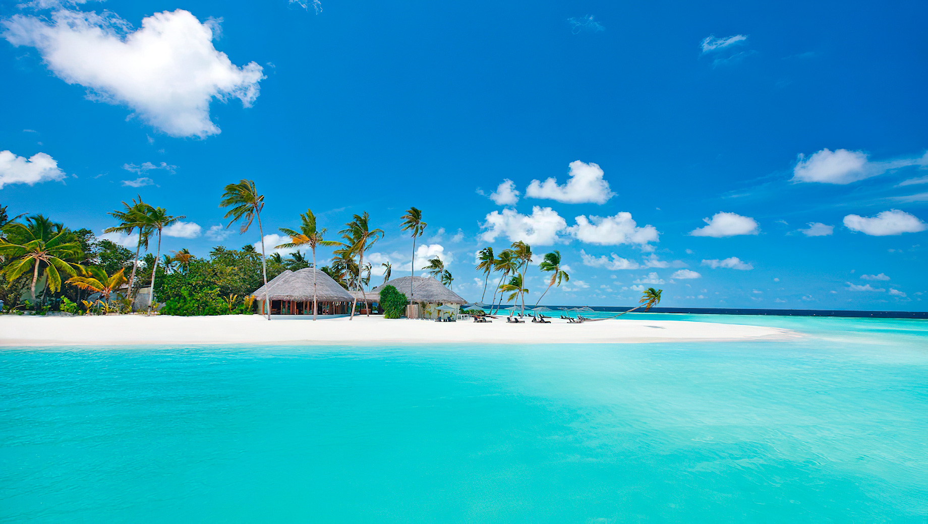 Constance Halaveli Resort - North Ari Atoll, Maldives - Private Beach