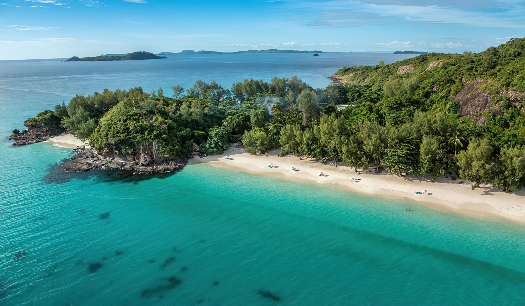 Constance Tsarabanjina Island Resort – Madagascar – Beach View Aerial