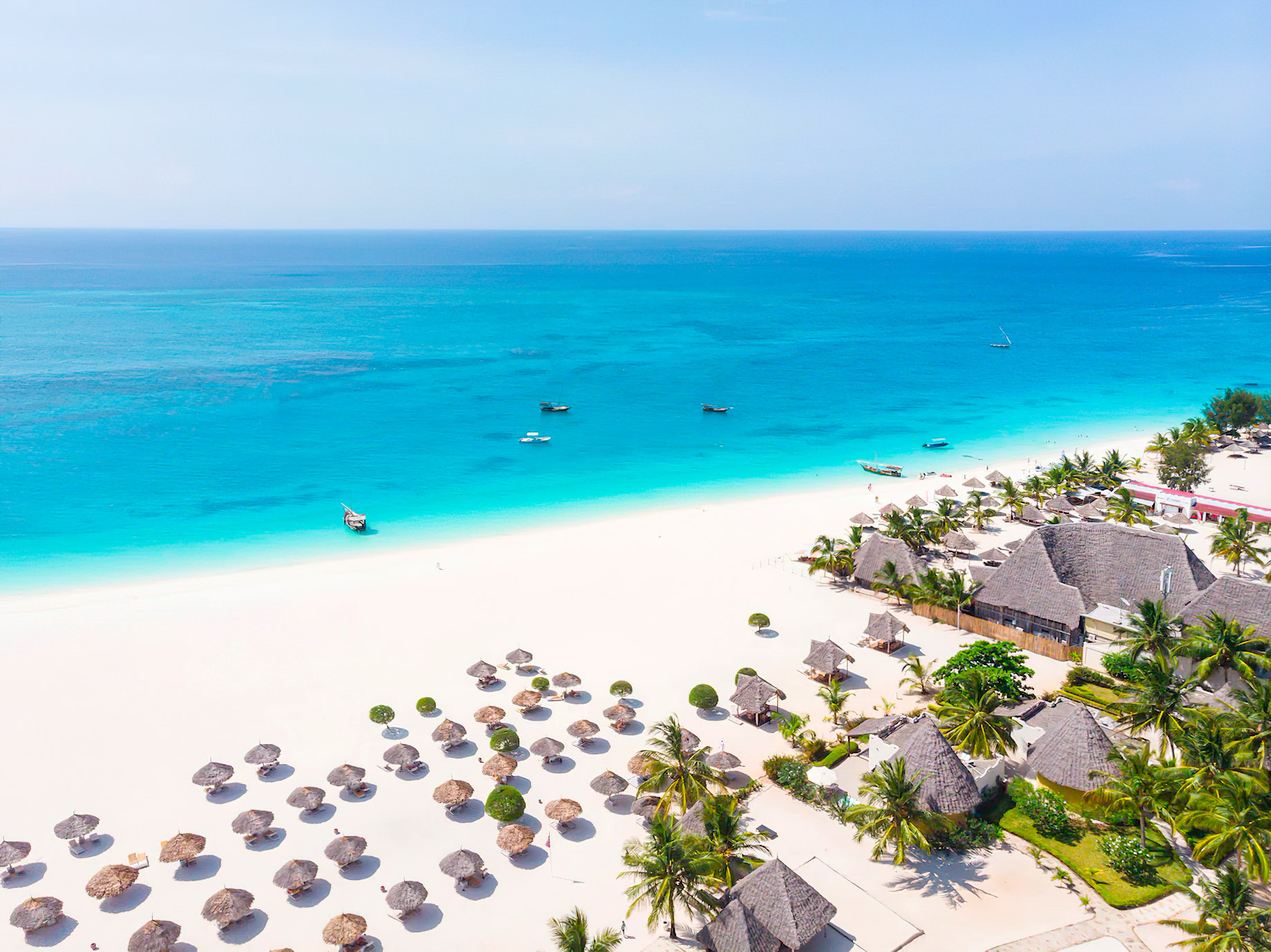 Gold Zanzibar Beach House & Spa Resort - Nungwi, Zanzibar, Tanzania - Aerial View