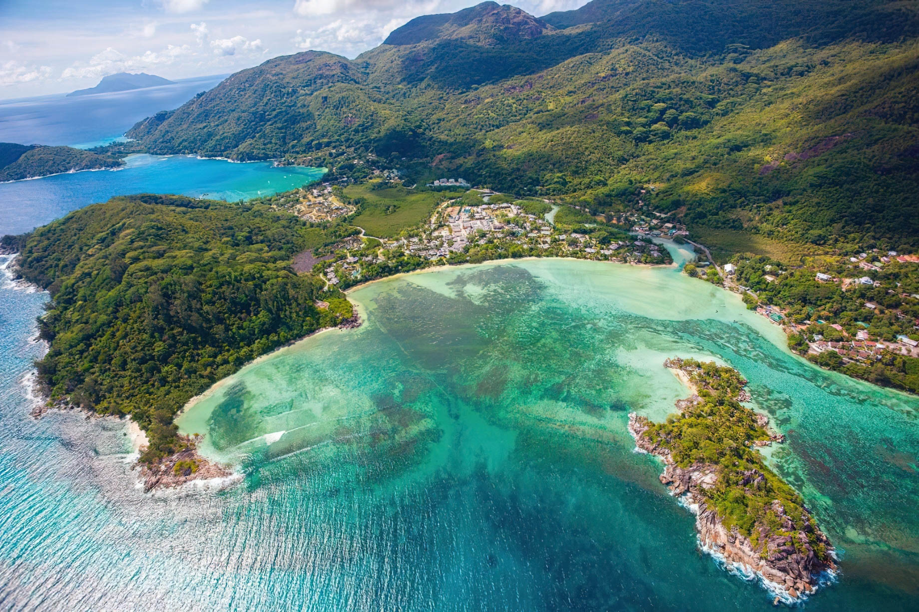 Constance Ephelia Resort – Port Launay, Mahe, Seychelles – Resort Aerial View