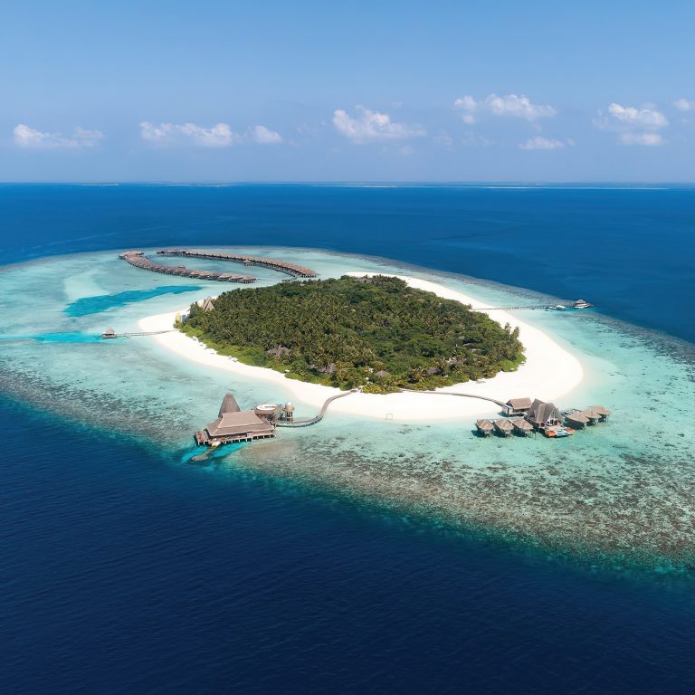 Anantara Kihavah Maldives Villas Resort – Baa Atoll, Maldives – Resort Aerial View