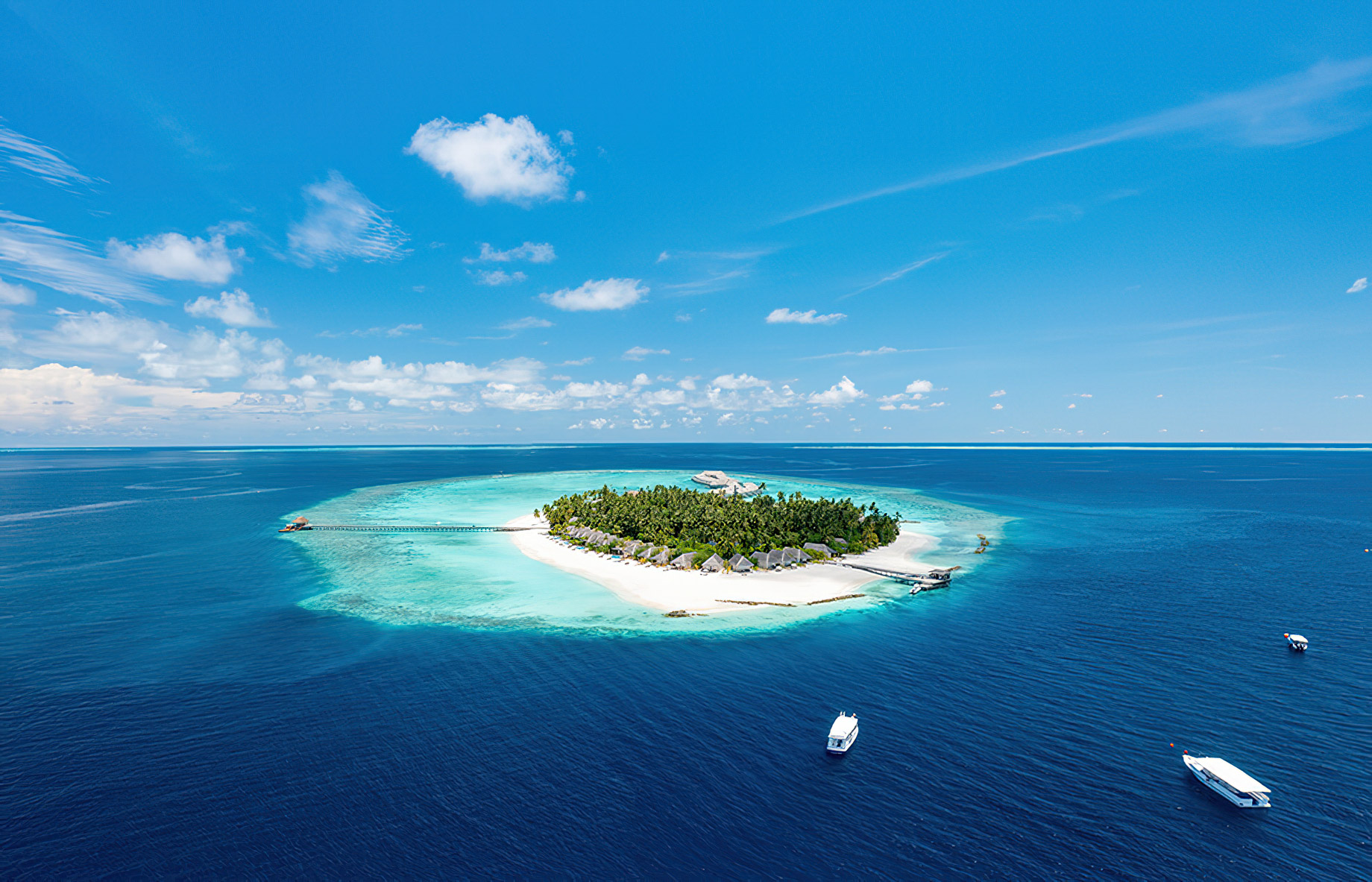 Baglioni Resort Maldives – Maagau Island, Rinbudhoo, Maldives – Aerial View