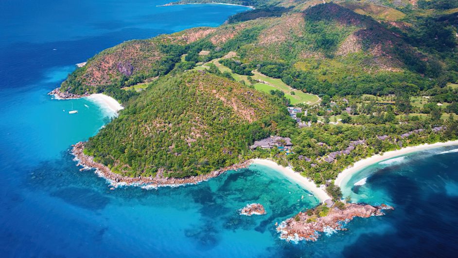 Constance Lemuria Resort - Praslin, Seychelles - Resort Aerial View