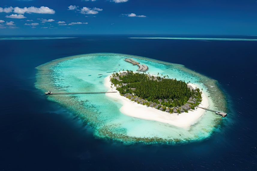 Baglioni Resort Maldives - Maagau Island, Rinbudhoo, Maldives - Aerial View