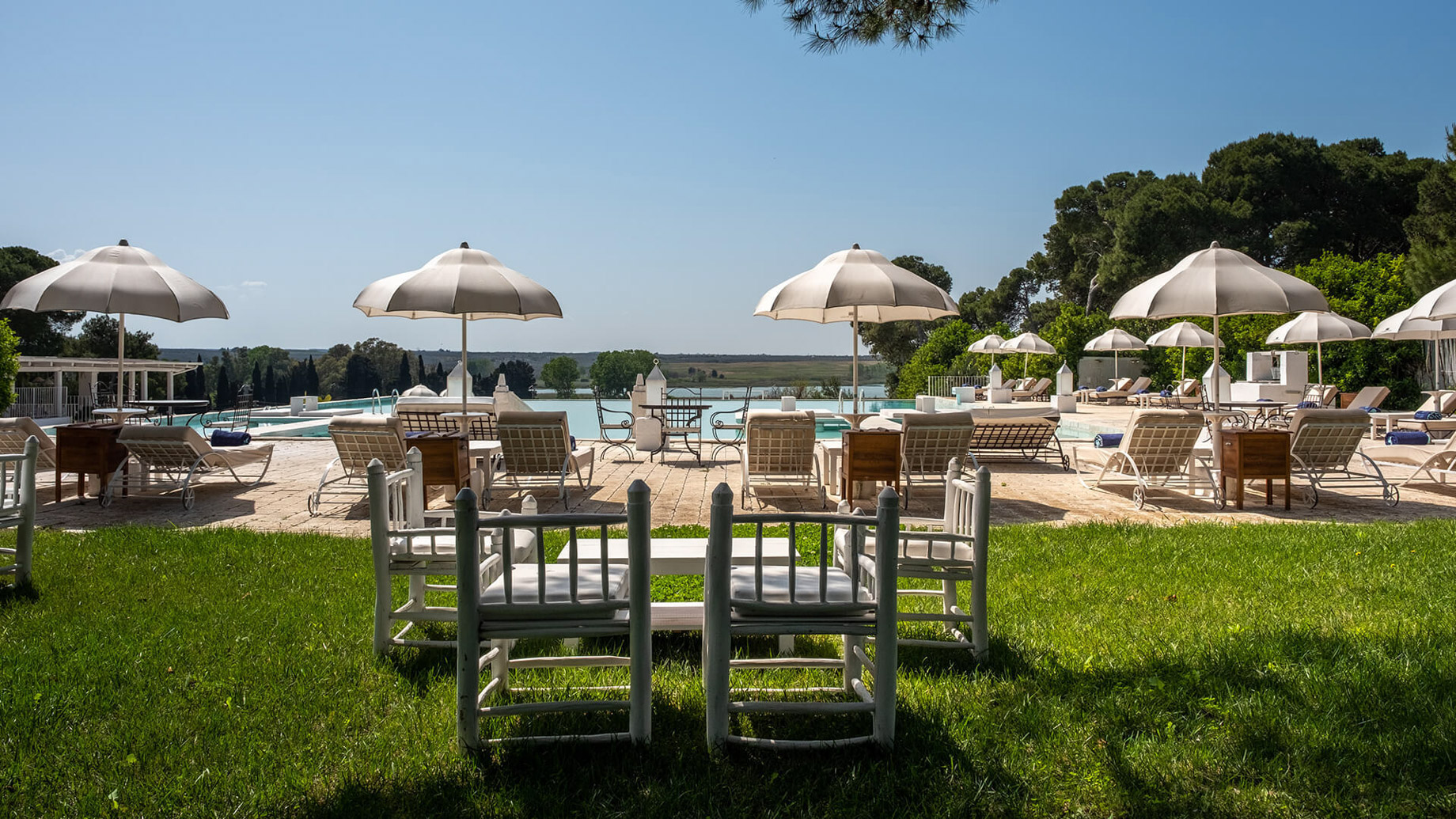 Baglioni Masseria Muzza Hotel – Puglia, Italy – Pool Deck
