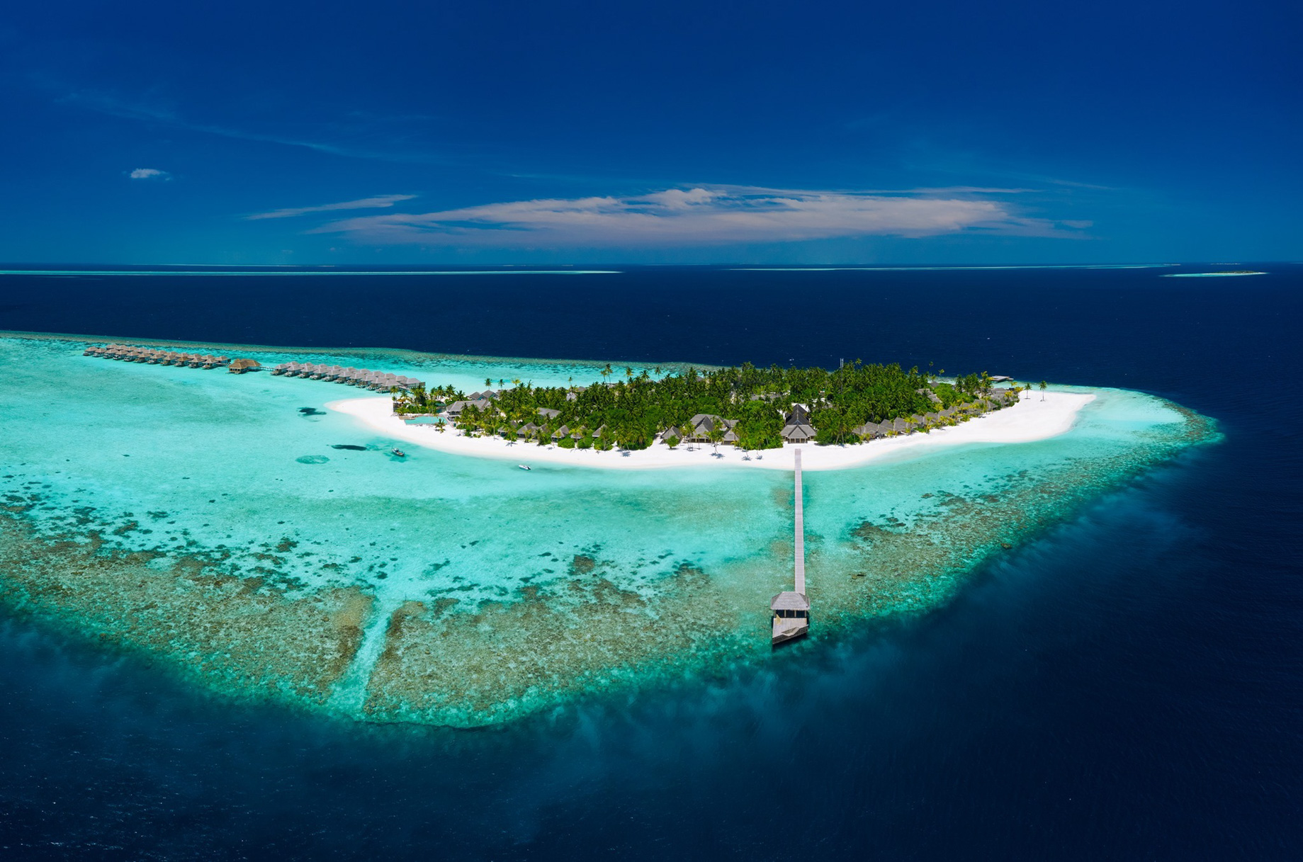 Baglioni Resort Maldives – Maagau Island, Rinbudhoo, Maldives – Aerial View