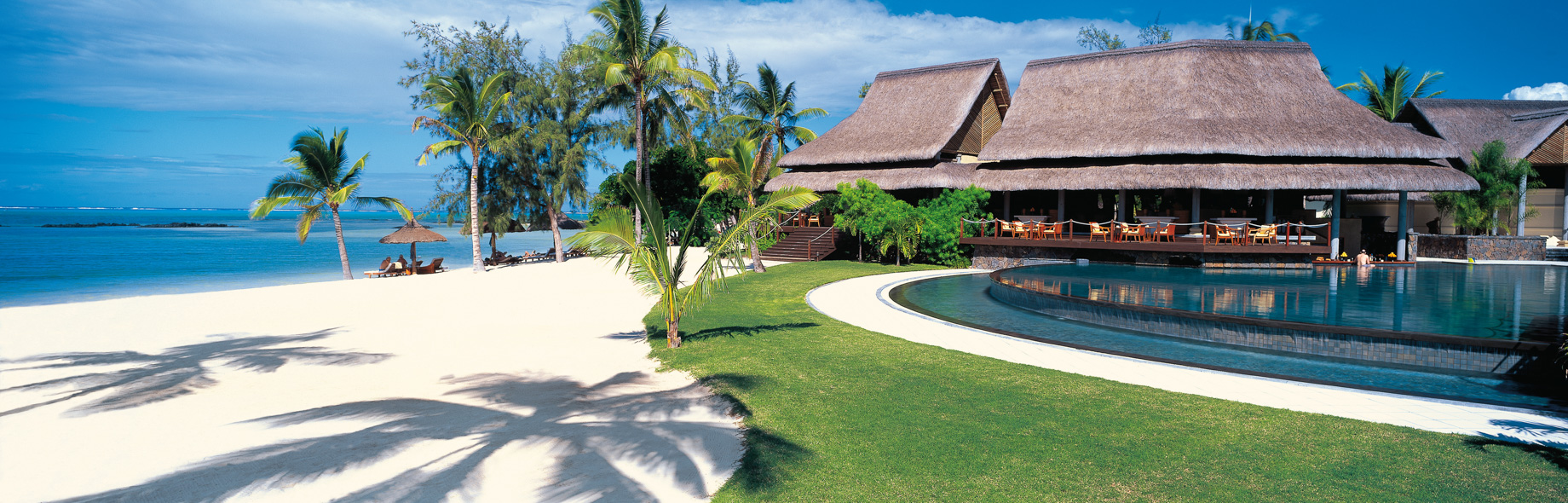Constance Prince Maurice Resort – Mauritius – Pool Beach View