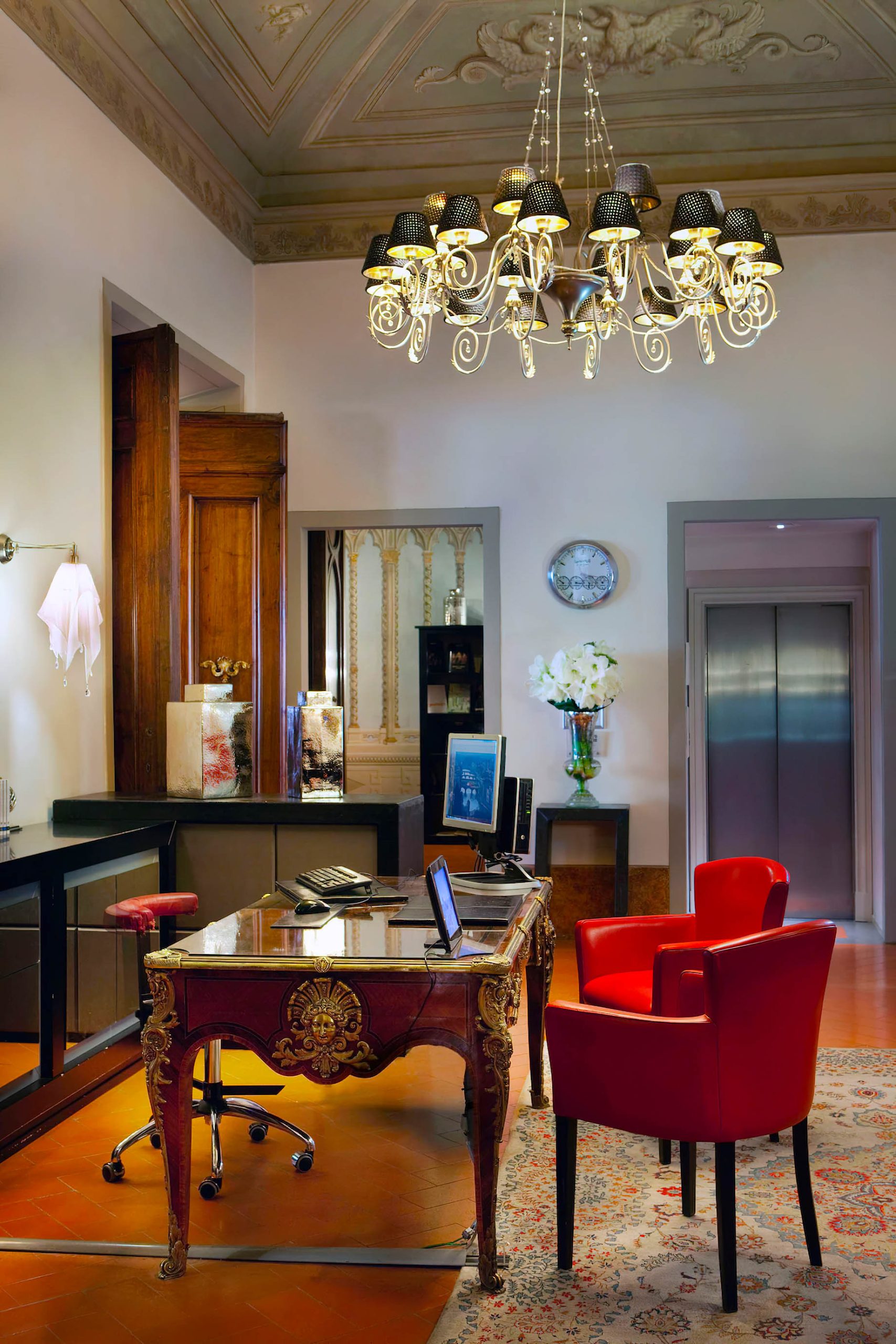 Relais Santa Croce By Baglioni Hotels & Resorts – Florence, Italy – Lobby Reception