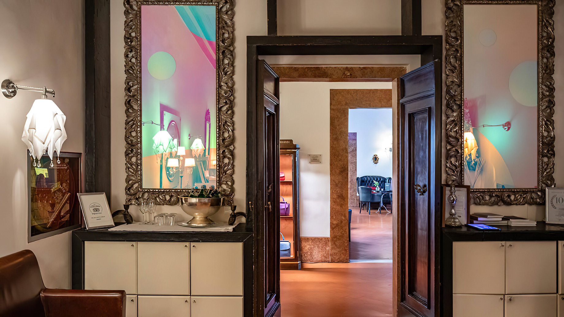 Relais Santa Croce By Baglioni Hotels & Resorts – Florence, Italy – Lobby Reception