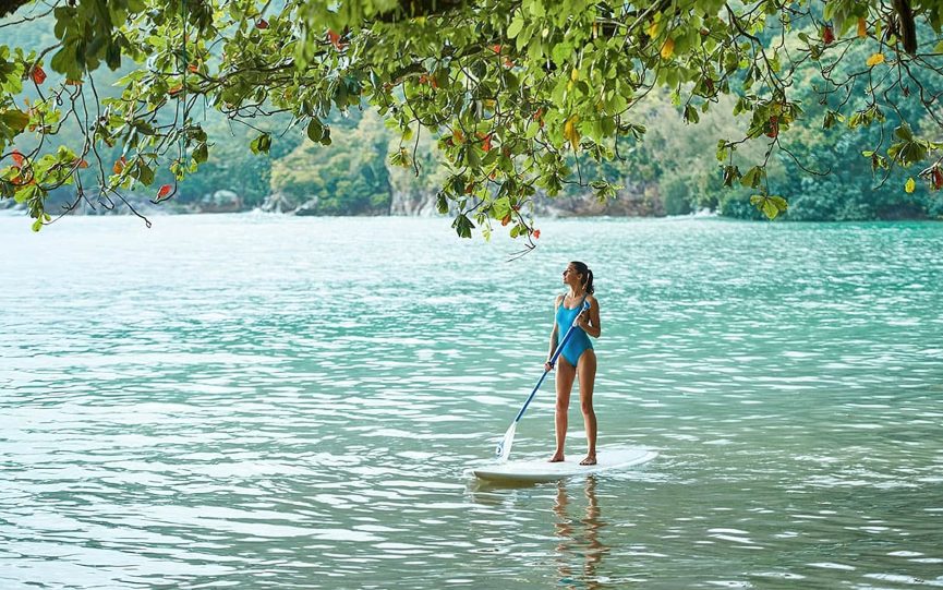 Constance Ephelia Resort - Port Launay, Mahe, Seychelles - Paddleboarding