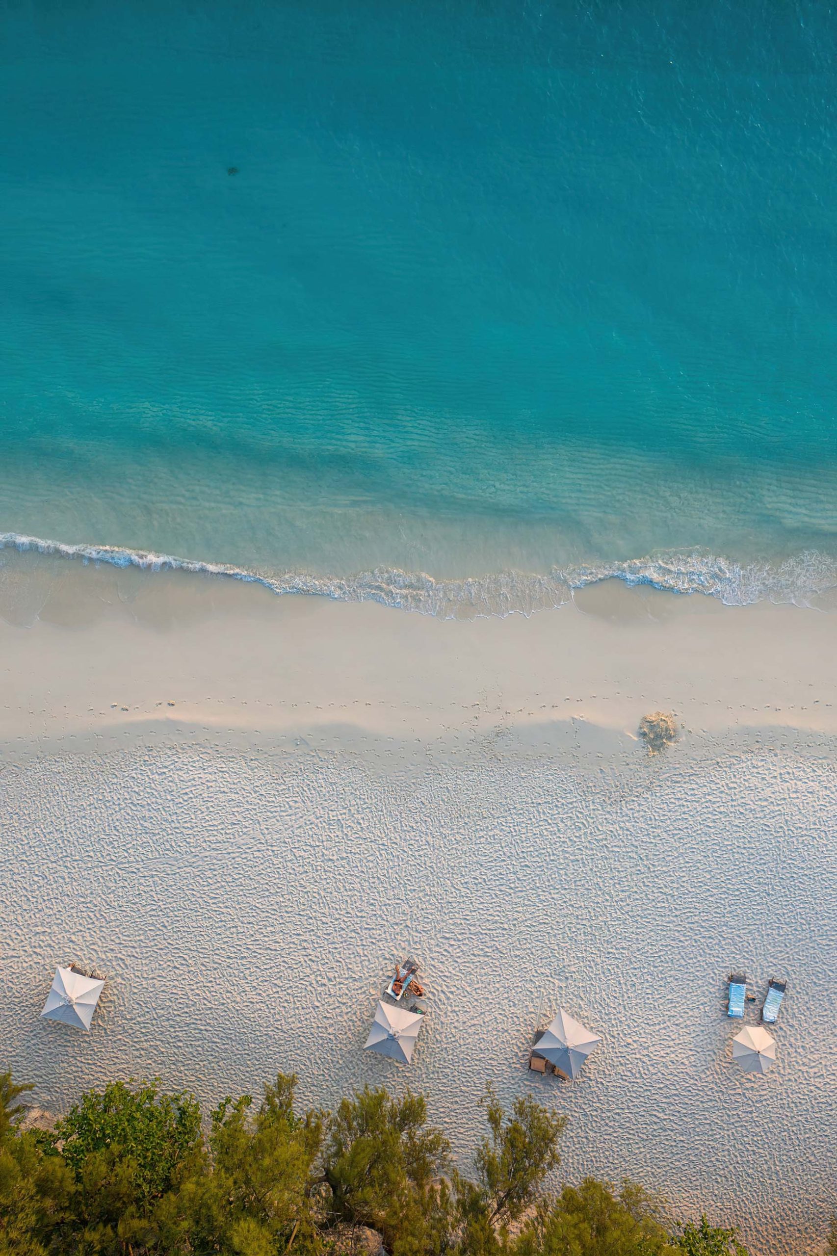 Constance Tsarabanjina Island Resort - Madagascar - Beach Overhead Aerial View