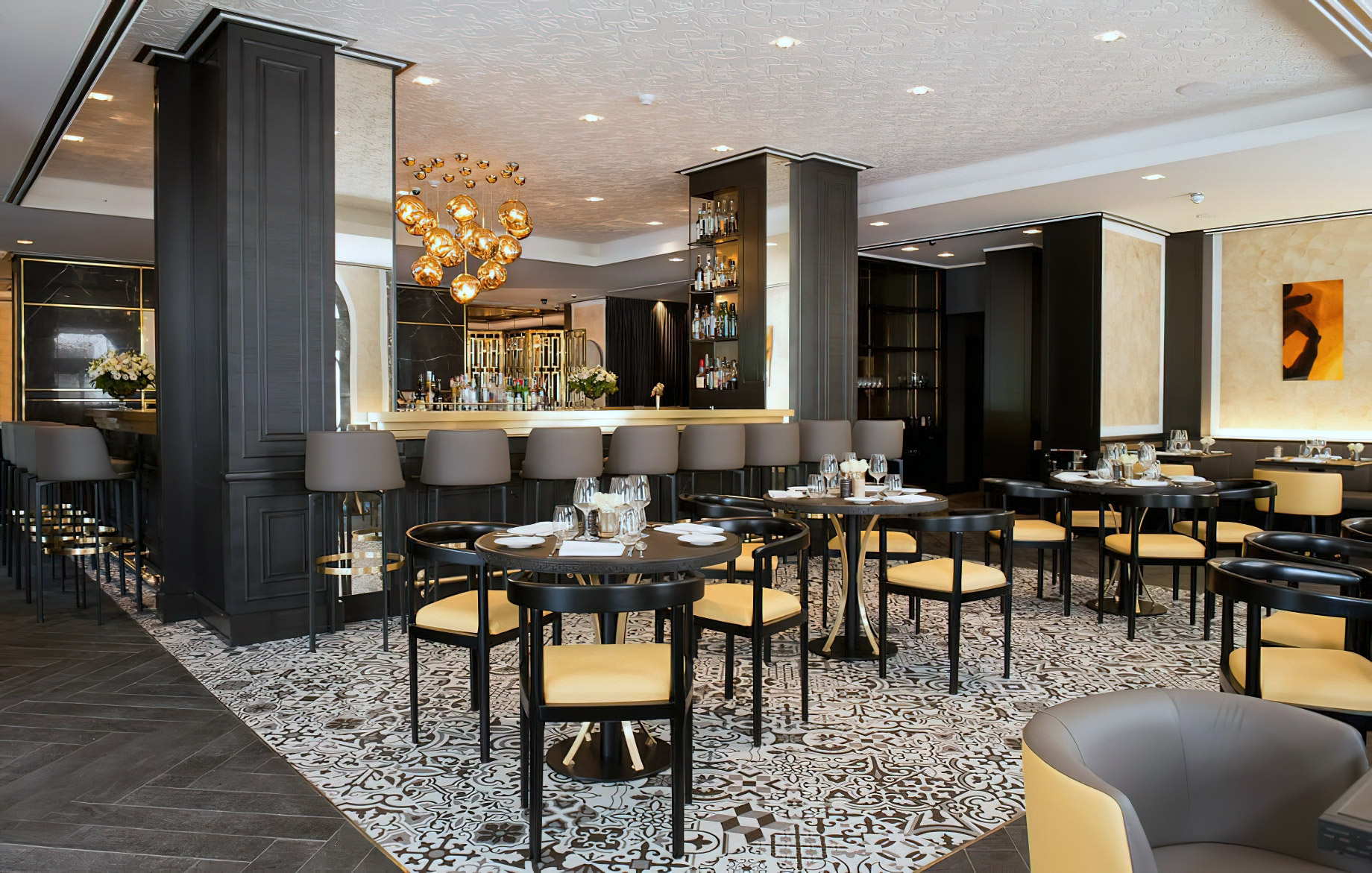 Baglioni Hotel London - South Kensington, London, United Kingdom - Brunello Bar and Restaurant