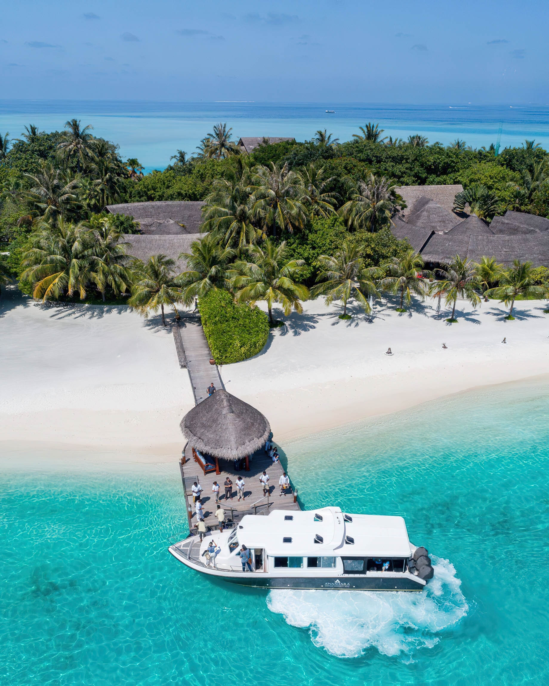 Anantara Thigu Maldives Resort – South Male Atoll, Maldives – Boat Arrival