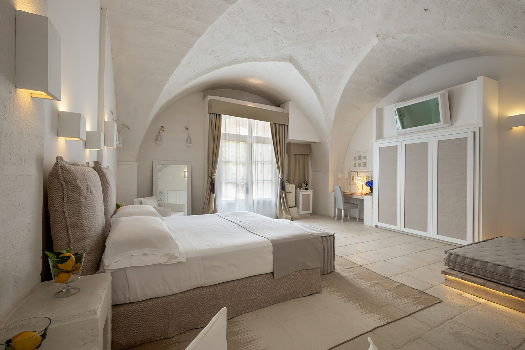 Baglioni Masseria Muzza Hotel – Puglia, Italy – Deluxe Suite Bedroom