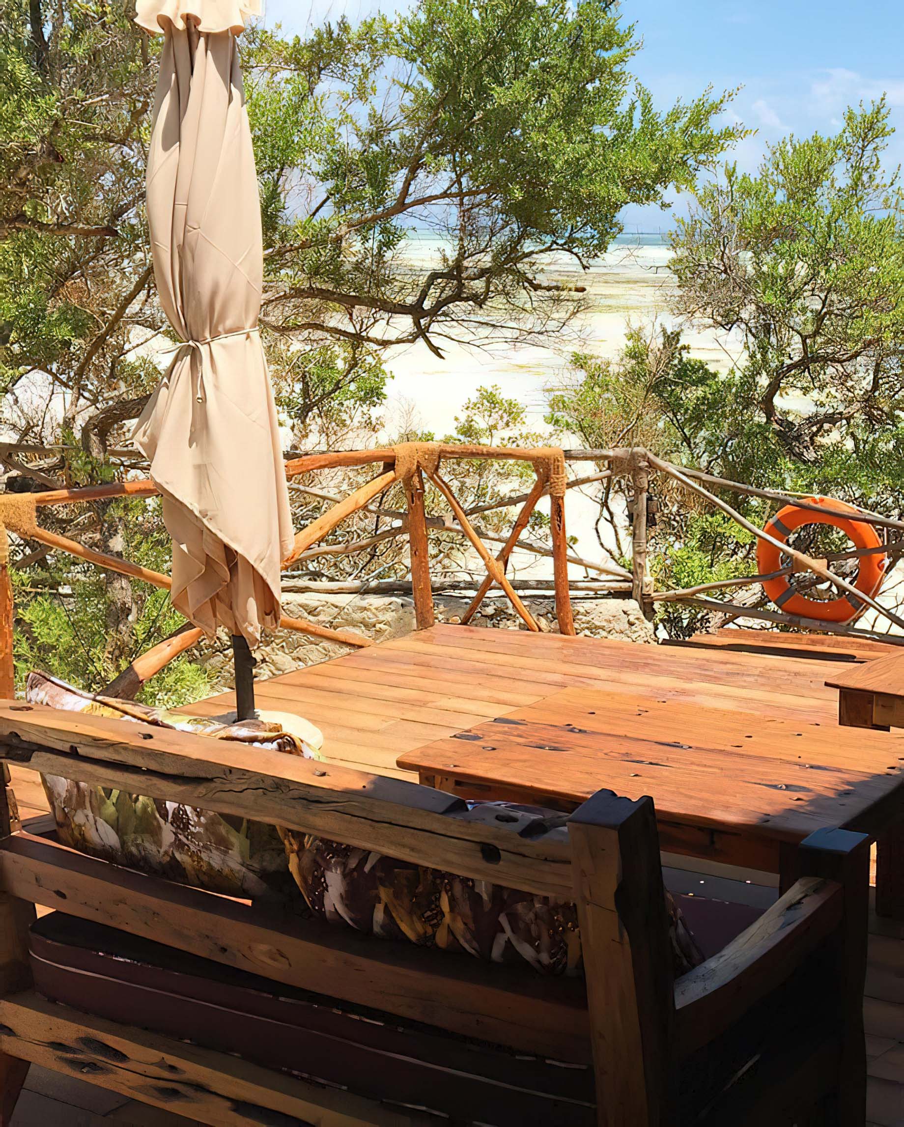 The Island Pongwe Lodge – Pongwe, Zanzibar, Tanzania – Outdoor Deck