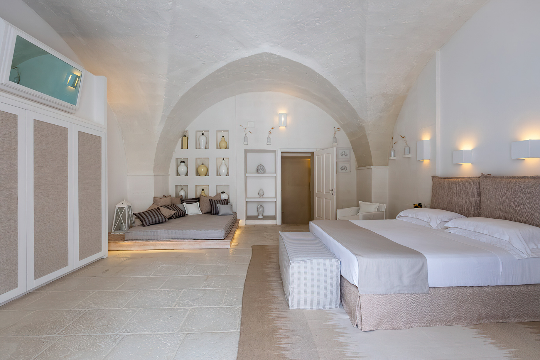 Baglioni Masseria Muzza Hotel – Puglia, Italy – Deluxe Suite Bedroom