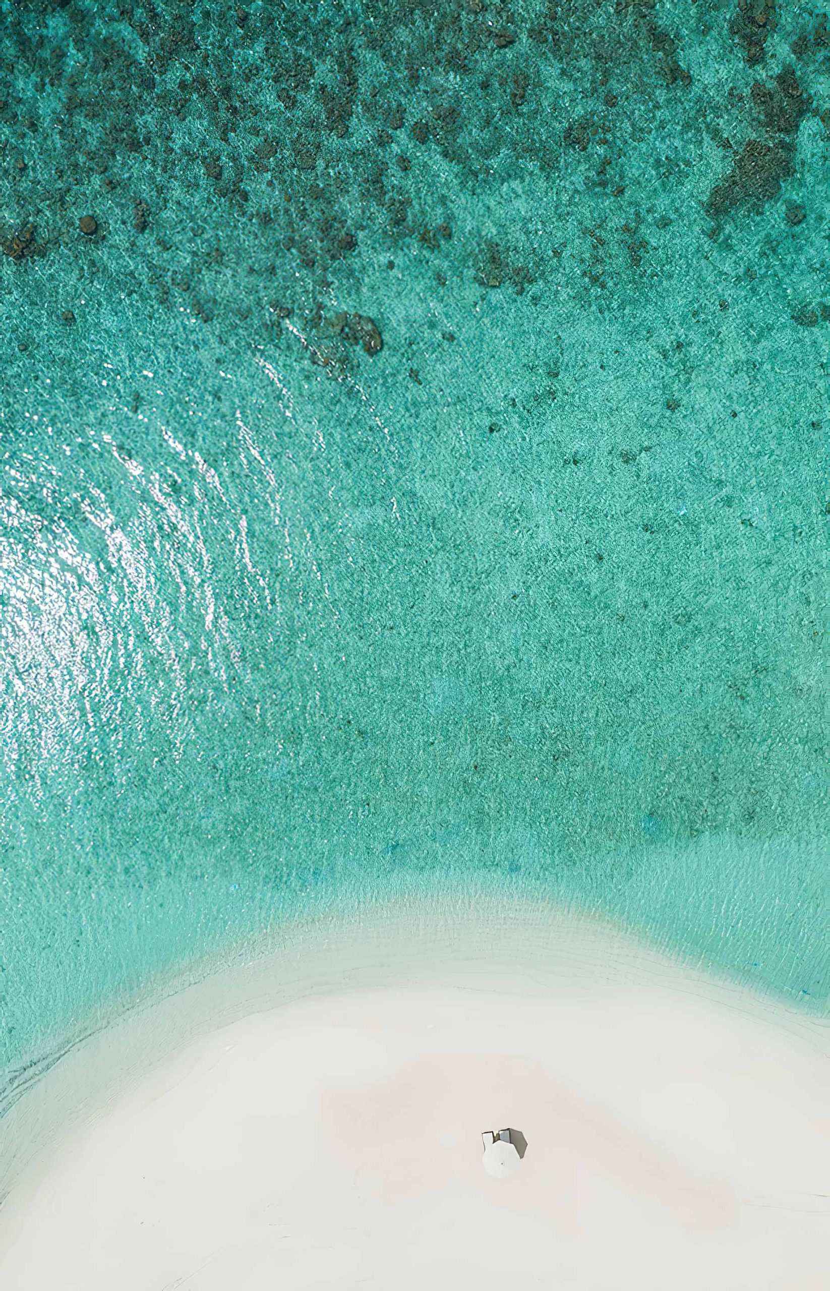 Baglioni Resort Maldives - Maagau Island, Rinbudhoo, Maldives - Beach Overhead Aerial View