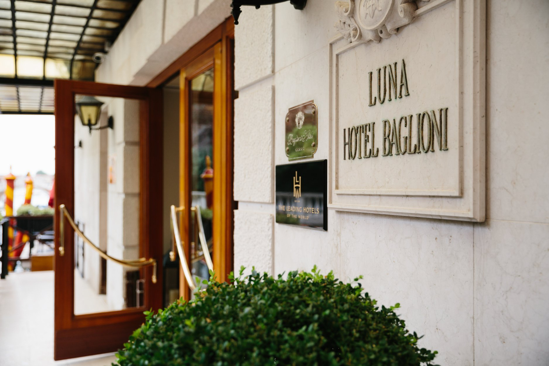 Baglioni Hotel Luna, Venezia – Venice, Italy – Front Entrance