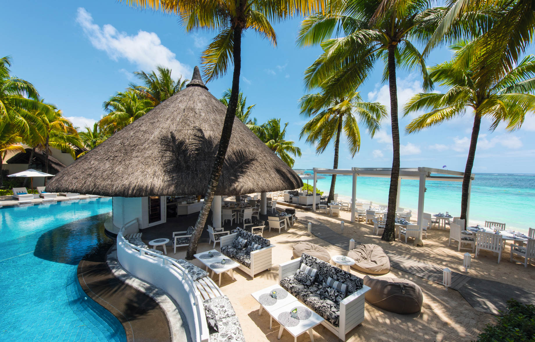 Constance Belle Mare Plage Resort - Mauritius - Lakaze Restaurant Ocean View