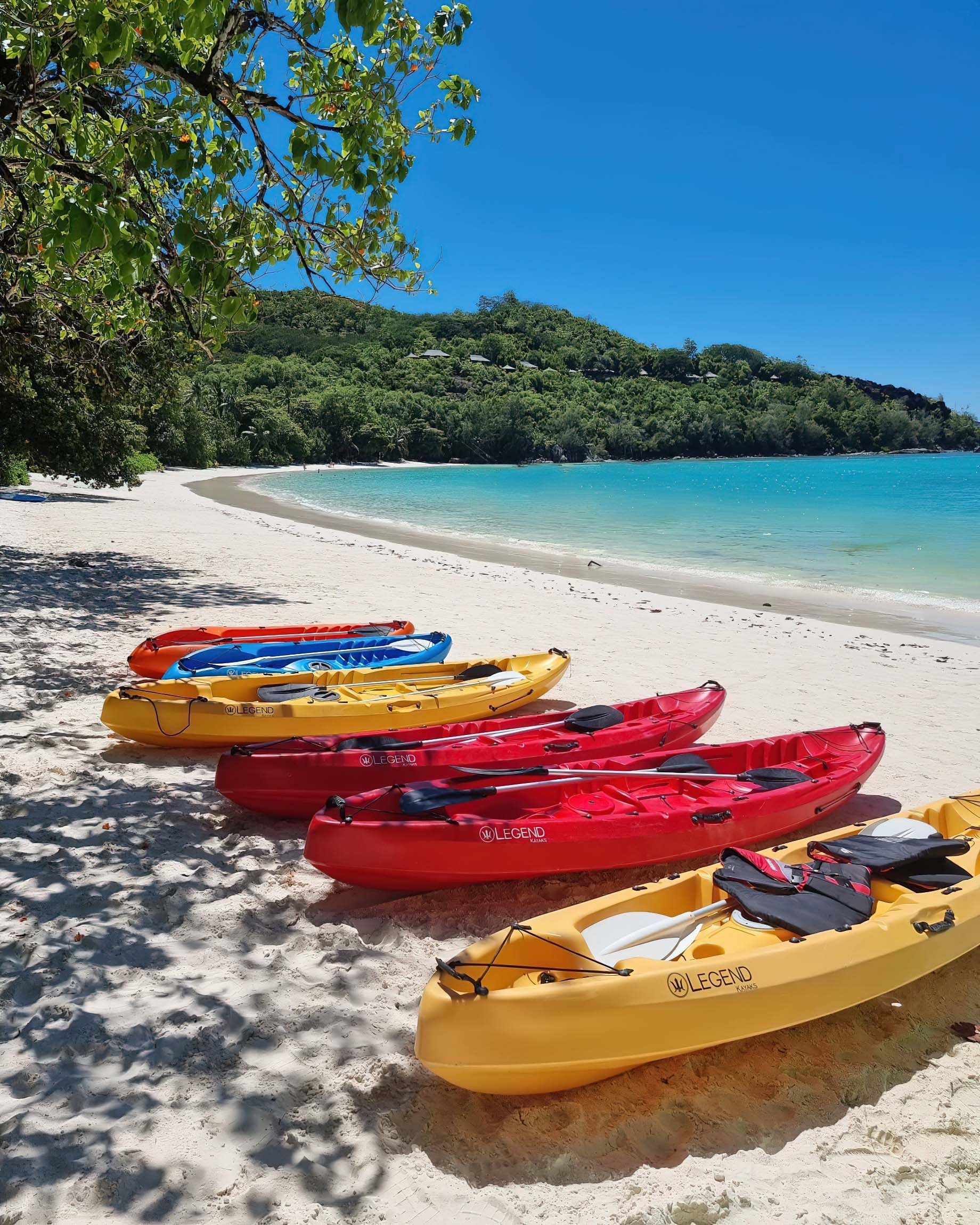 Constance Ephelia Resort – Port Launay, Mahe, Seychelles – Kayaks