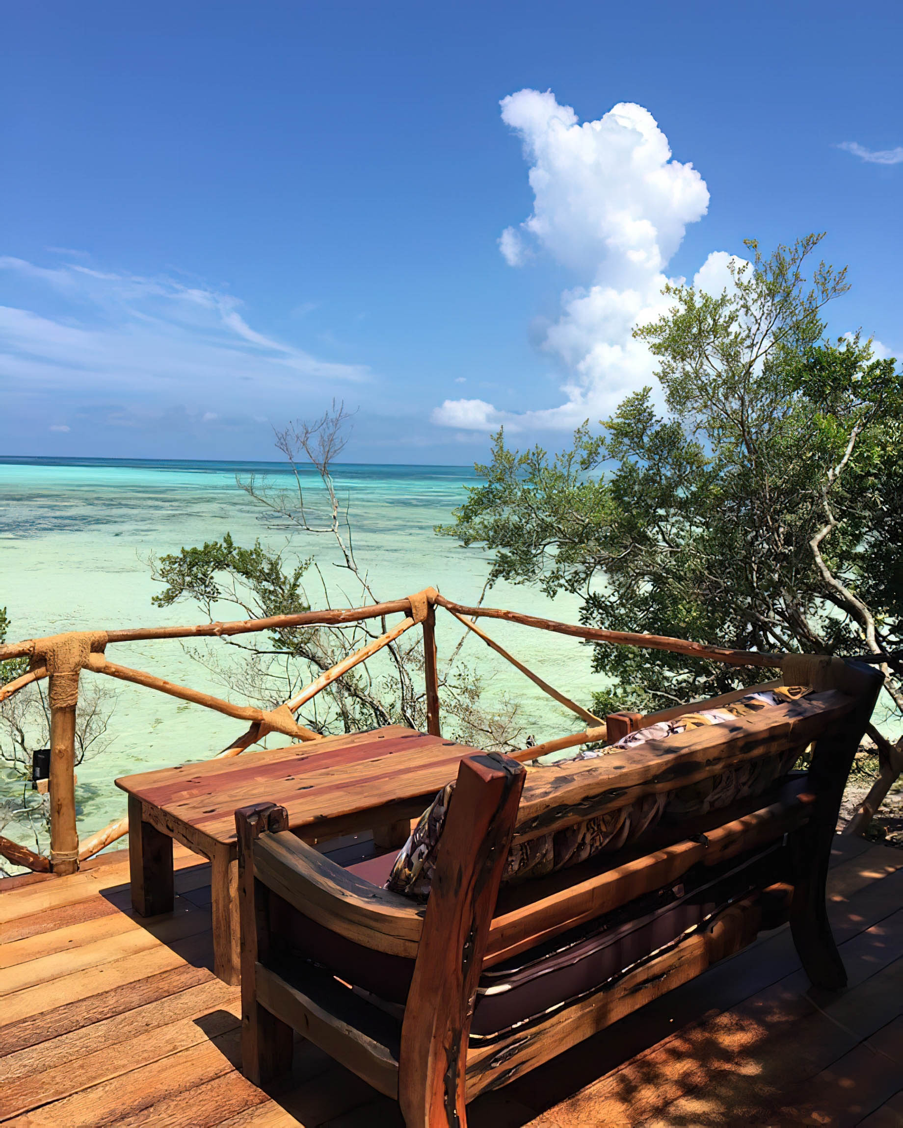 The Island Pongwe Lodge - Pongwe, Zanzibar, Tanzania - Outdoor Deck