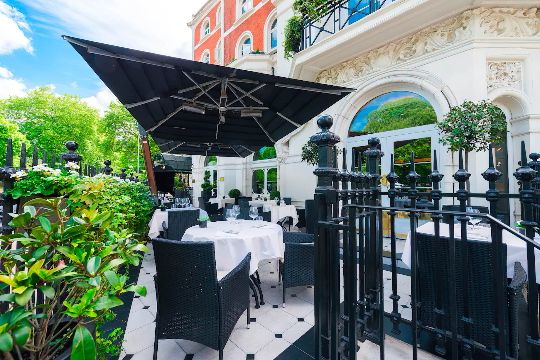 Baglioni Hotel London – South Kensington, London, United Kingdom – Brunello Bar and Restaurant Terrace
